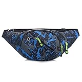 Long Keeper Bauchtasche Damen Herren - Gürteltasche Groß Waist Fanny Pack, Multifunktional Brusttasche Stylisch Hüfttasche für Running Sport Reisen