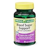 Spring Valley Blood Sugar Support, Metabolism, 30 Vegetarian Capsules