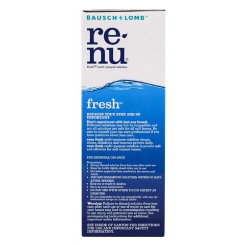 Bausch & Lomb Renu Fresh Multi-Purpose 500ml Contact Lens Solution (Pack of 1) - Image 5