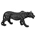 Design Toscano Shadowed Predator Black Panther Animal Garden Statue, 22 Inch, Small, Resin, Full Color Finish