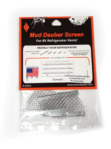 JCJ R-600A Mud Dauber Screen for RV Refrigerator