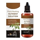 Soluzione per il radicamento delle piante - di propagazione da 60 ml, potenziatore di nutrienti per talee | Facile applicazione Piante d'appartamento per interni Terreno da giardino Pothos Monst