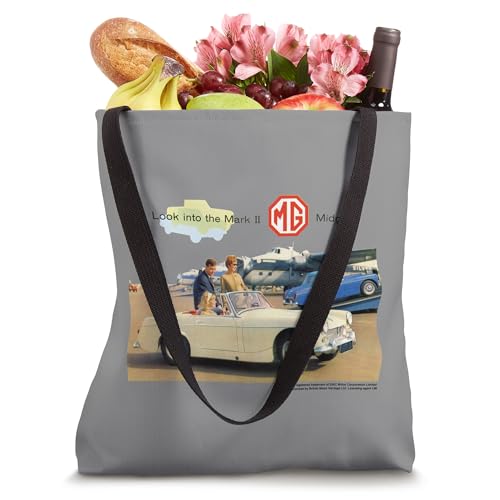 Bolso Tote Retro MG Mk II Midget miniatura 4