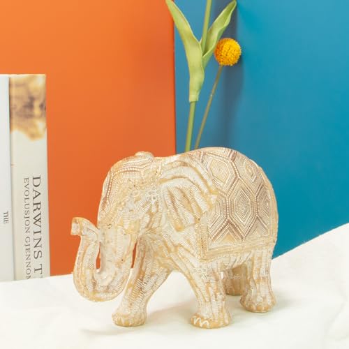 Estatua Elefante Boho Decoración Moderno 12 cm miniatura 5