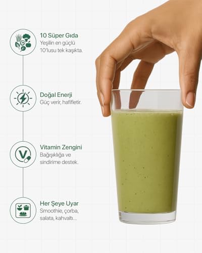 Nustil Nutrition Style Green Mix Sebzeli Toz Karışım 100g - Görsel 4