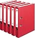 Produktbild Herlitz Ordner maX.file nature plus, Spezialpapiereinband, Kantenschutz, stabil, A4, 5 cm (rot, 5 Stück)
