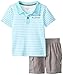 Calvin Klein Baby Boys' Two-Piece Set with Polo Shirt and Cargo Short