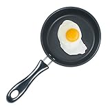 Genmine Nonstick Frying Pan Small Egg Pancake Round Mini Non Stick Fry Pan Dishwasher Safe Cookware 4.75-Inch