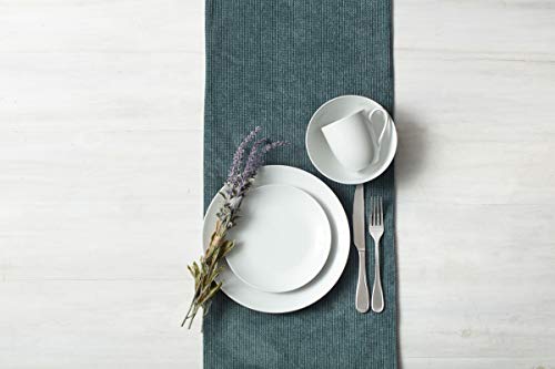 Everyday White By Fitz And Floyd 16 Piece Dinnerware Set, Service For 4 #TOP4