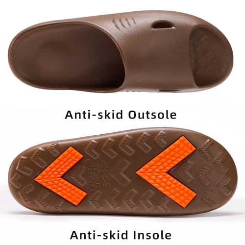 Magtoe Non-slip Slides Sandals for Men and Women Quick Dry Shower Slippers Lightweight House Shoes2