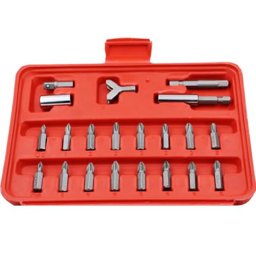 100 Pcs Screwdriver Bit Set, 1/4” Hex Multi Bit Screwdriver Set - Image 4