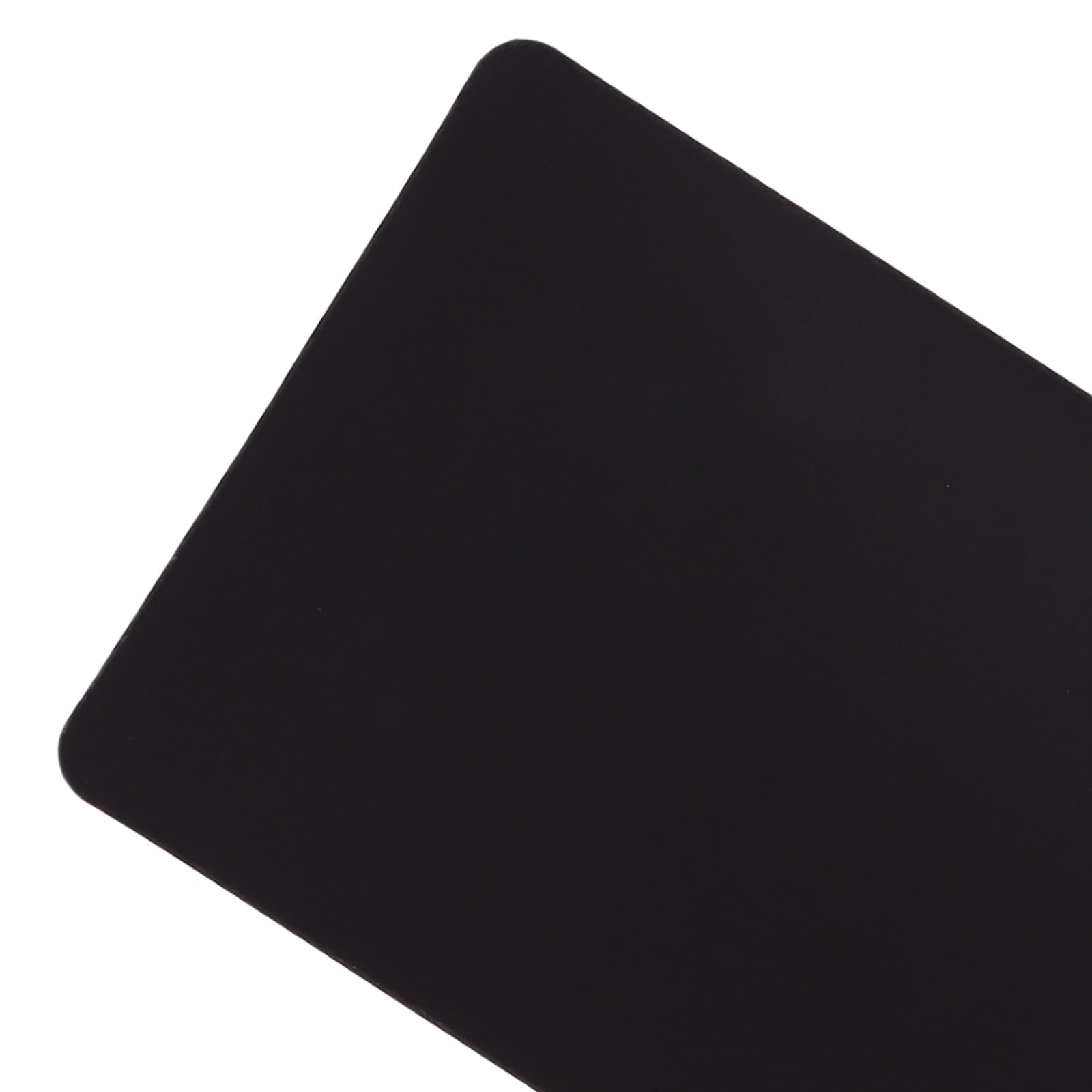 JAPCHET Sublimations-Magnet-Rohlinge, Sublimations-Kühlschrankmagnet, 7,6 x 10,2 cm, rechteckig, weißes Gesicht mit schwarzem Hintergrund, für Zuhause, Kühlschrank, Mikrowelle, Tür, 100 Stück