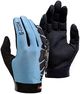 G-Form Sorata Mountain Bike Gloves - Motorcycle & Cycling Gloves for Men & Women - Electric Blue/Black, Adult XL