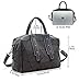 Imagen de CAFINY Monedero geométrico para mujer Monederos y bolsos geométricos luminosos Bolsos geométricos y bolso cruzado holográfico
