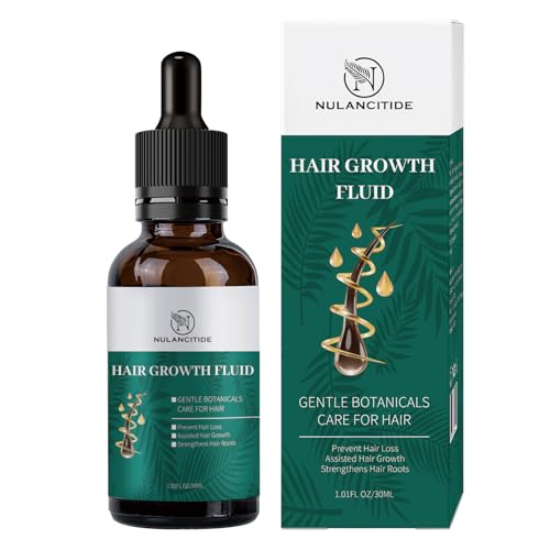 NULANCITIDE 30ml Scalp Serum, Strengthens Hair Roots Scalp Serum for Hair Growth and Dry Scalp, Thinning Hair