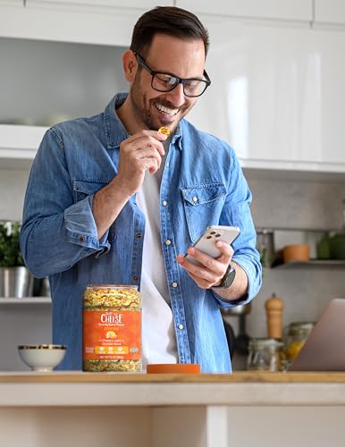 Image of Just the Cheese Minis - Cheese & Aged Cheddar Blend Crisps, 12 oz Jar, Delicious Low-Carb Lifestyle Protein Chips, High-Protein, Gluten-Free Crisps, Keto-Friendly, Zero Sugar, Perfect Snack for Adults