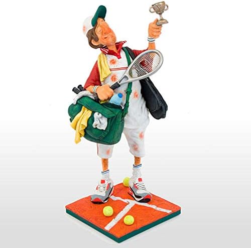 ZTIANEF Sculptures Head Sculpture Character Decoration Statue Mural Ornaments Statues Sculptures Character Tennis Champion Statue Birthday Present Decoration