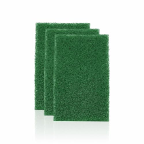 Washing Up Sponge Heavy Duty Scouring Pad Kitchen Dishes Sink Bathroom Nonscratch Wiping Scourer Dual Sided Handgrip Dish Wash Cleaning Absorbent Sponge Kitchen Accessory (3PK)