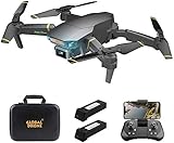 FPV WiFi Drone with 4K Adjustable Camera Live Video 120° Wide-angle 6-Axis Gyro Foldable RC Quadcopter for Beginners with Altitude Hold,Gift Present for Kids Boys 8-12 Years Old