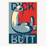 Dick Butt Dickbutt Vinyl Waterproof Sticker Decal Car Laptop Wall Window Bumper Sticker 5'