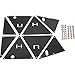 Hot Racing TUDR14G Carbon Fiber Tube Chassis Side Innter Panels Traxxas UDR