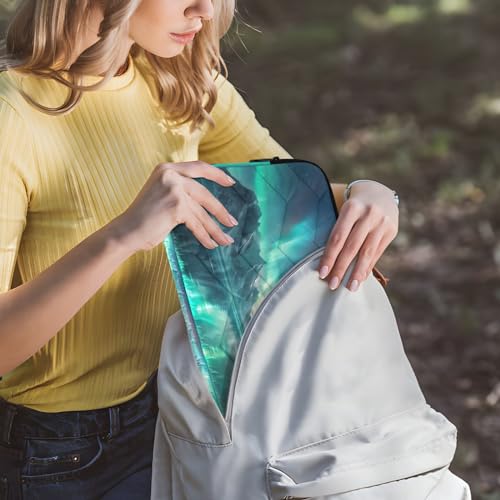 Funda para laptop 13-14 pulgadas con diseño Aurora Boreal miniatura 6