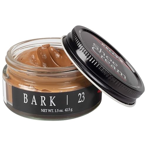 Kellys Bark Shoe Polish 1.5 oz - Professional Leather Shoe Cream