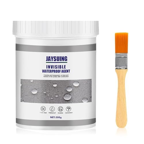 Vernice impermeabile trasparente, lozione sigillante impermeabile dell'isolamento, spazzola della cintura, parete, tetto, bagno, agente impermeabile invisibile del bagno, piastrella ceramica 300g