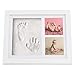 HopTot Newborn Baby Handprint, Footprint & Photo Frame Kit | Photo Album Memory for Baby Boys & Girls | Baby Shower Registry Gift Idea & Nursery Wall Decor | Must Have Decoration Set for New Moms