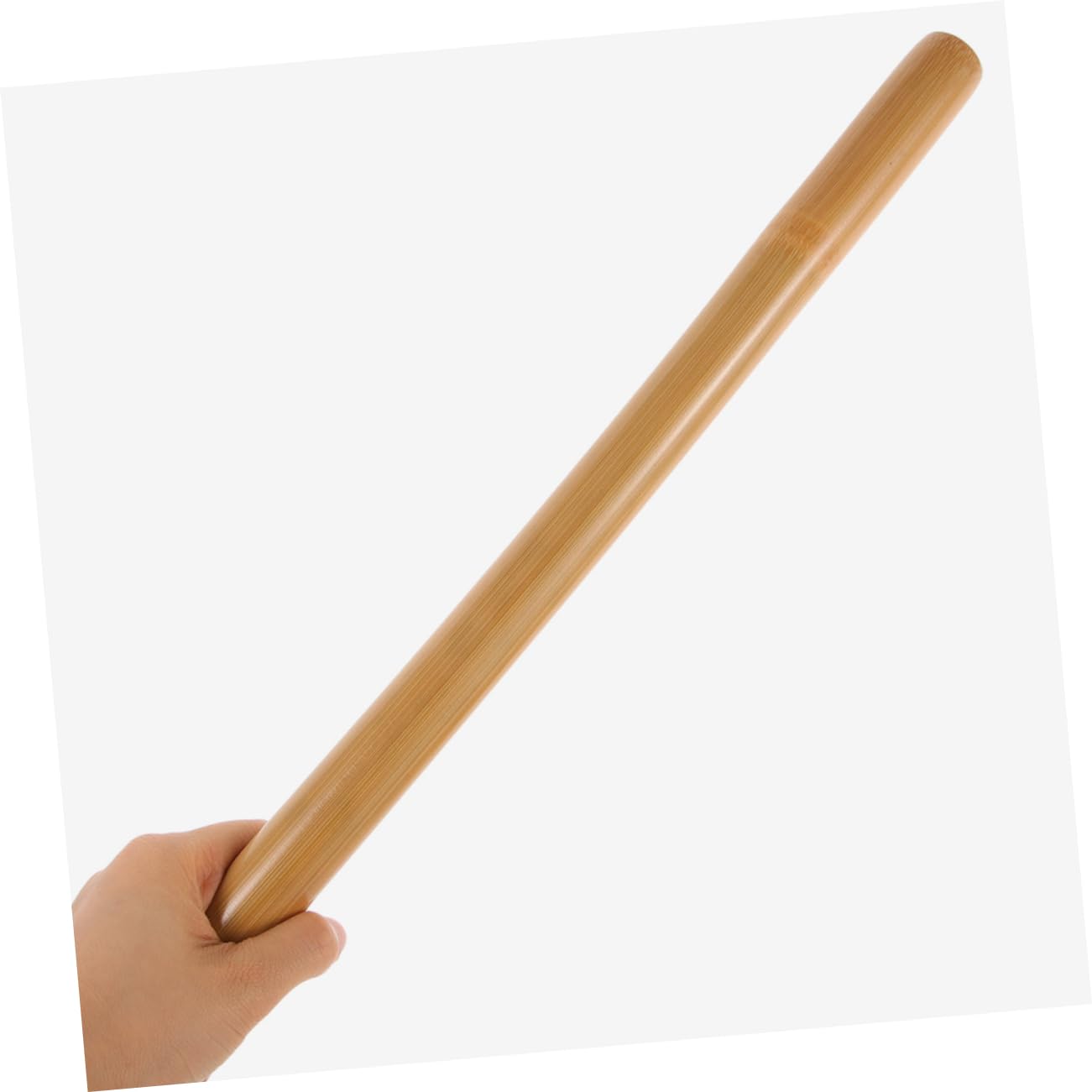 FRCOLOR 2 Piezas Palo De Salud De De Bambú Herramienta De Masaje Herramienta De Palo De Masaje Masajeador De Cuerpo Masajeador Facial Rodillo Masajeador De Pies Rosario Light Brown