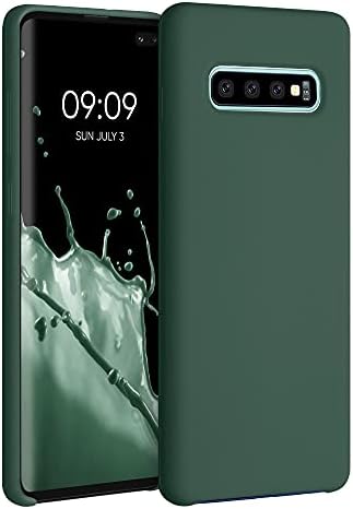 kwmobile Case Compatible with Samsung Galaxy S10 Plus / S10+ Case - TPU Silicone Phone Cover with Soft Finish - Mango