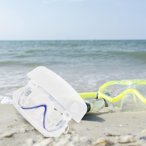 3Pcs Estuche para Máscara de Buceo Estuche Antipolvo para Máscara Caja para Snorkel Estuche para Gafas de Natación Regalo para Adultos y Niños miniatura 7