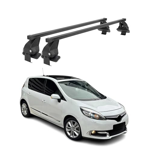 OMAC Menabo Dachträger für Renault Clio 2019-2025 Stahl Schwarz