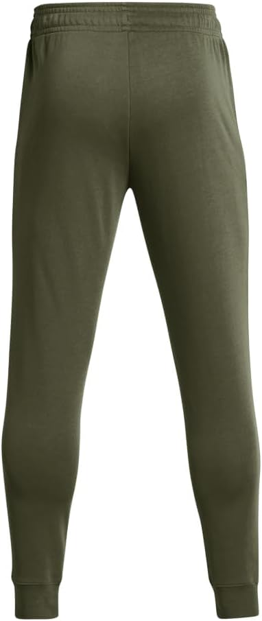 Under Armour Men's Rival Terry Joggers, (390) Marine OD Green / / Onyx White, Medium - Image 6