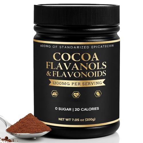 Cacao en polvo para combatir el cansancio mental y recuperar el equilibrio diario con flavonoles