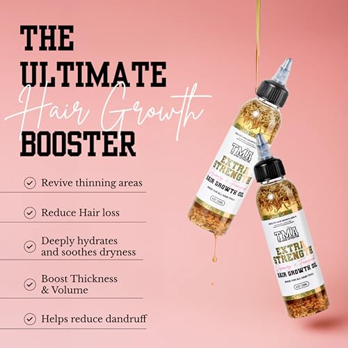 The Mane Attraction Extra-Strength Herbal Hair Growth Oil, 4 fl oz — view 3