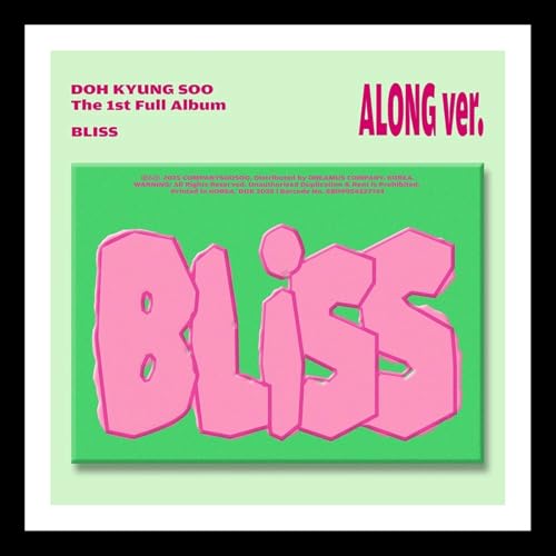 EXO D.O DOH KYUNG SOO BLISS 1st Full Album ALONG Ver. CD+Photo Book+2 Card+Poster+etc+GIFT