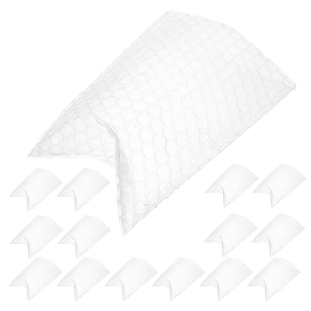 MUCKLILY 200pcs Bubble Pouches Bubble Padded Mailing Pouches Cushioning Pouches for Shipping