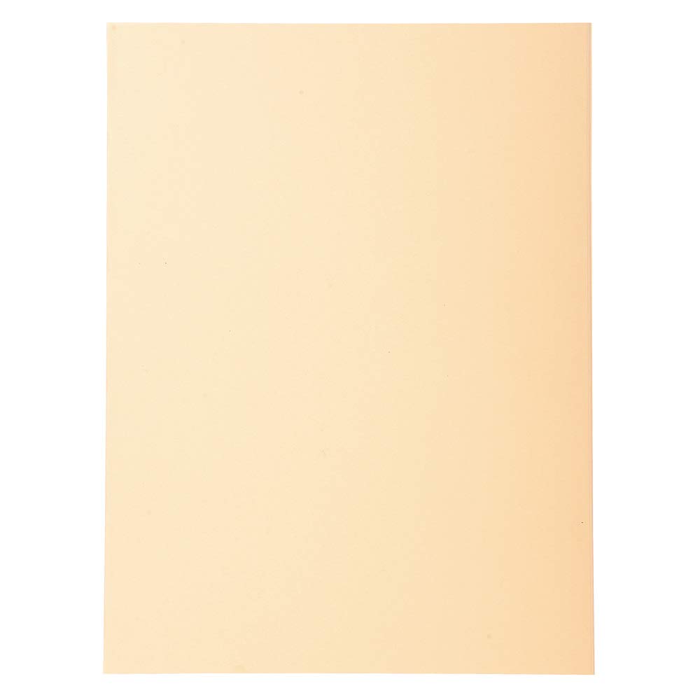 Exacompta 420002E Cartelle Semplici, 24x32 cm, Crema