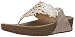FitFlop Women's Flora Sparkle Flip Flop