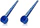 IronMaxx Dosierlöffel - Blau 16cm | Präzises Messen für Ihre Nahrungsergänzungsmittel | Leicht zu Reinigen | Ideal für Pulver und Flüssigkeiten (Packung mit 2)
