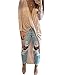 Missord Women Long Sleeve V Neck Irregular Soft Casual Long Tops Blouses Large Light Yellow