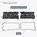 JDMSPEED New Left & Right Engine Valve Covers Replacement For 350Z 2003-2006 G35 V6 3.5L VQ35DE Replaces 13264-AM610, 13264-AM600, 13270-8J112, 13270-8J102, 264-984, 264-985 (Set of 2)