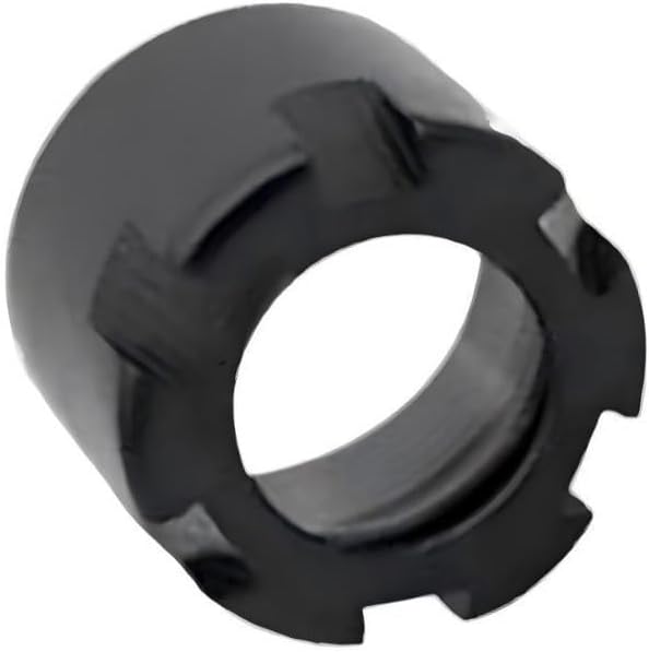 10 x ER8-ER25 Metal Collet Clamping Nuts - Type A/M/UM Heavy Duty Mandrel Nuts for Precision Milling(M19x1.0)