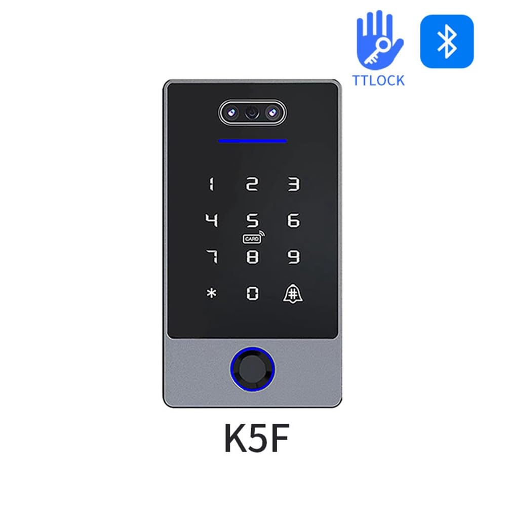 TTLock Tastiera di Controllo Accessi con Riconoscimento Facciale Controller di Accesso Autonomo Impermeabile per Impronte Digitali per Serratura-B