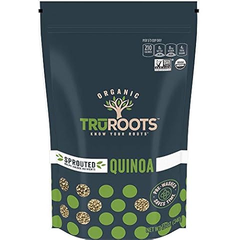 TruRoots Organic Sprouted Quinoa, 12 Ounces, Certified USDA Organic, Non-GMO Project Verified Cover