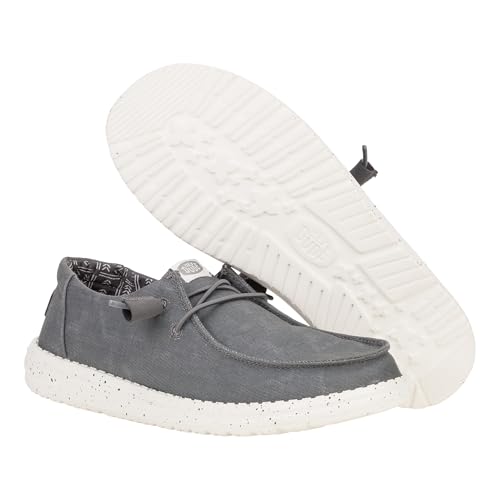 Image of HEYDUDE Women's Wendy Stretch Canvas Slip On Shoes | Easy On Loafer