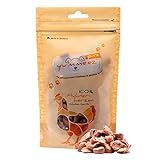 Yummeez pure Hühnerherzen Hundeleckerli - getreidefrei und zuckerfrei - reine Fleisch Leckerlis für Allergiker Hunde mit optimalen Nährstoffen und vollem Geschmack, 1x35g