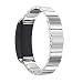 Produktbild kompatible Samsung Gear Fit2 Pro Armband 22mm,Solid Edelstahl Metall Ersatzarmband Uhrenarmbänder Edelstahlband Sport Armband Handgelenk Uhrenarmband Armband (Silber)