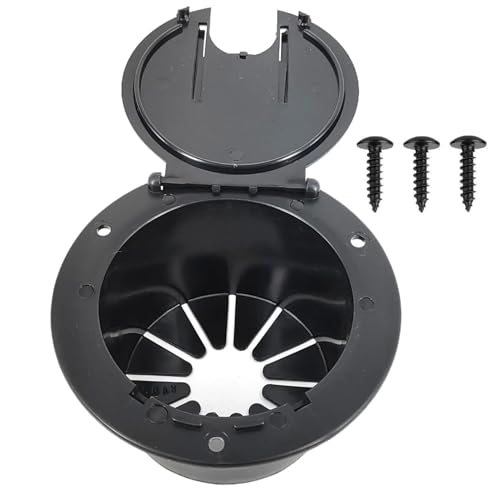 RV Power Cord Cover – Flexible Tough RV Shore Power Cord Sleeve, UV‑Resistant Cord Protector | Hatch Round Accessory, RV Hookup Cable Management, RV Park Power Cord Guard for Trailer Campsites